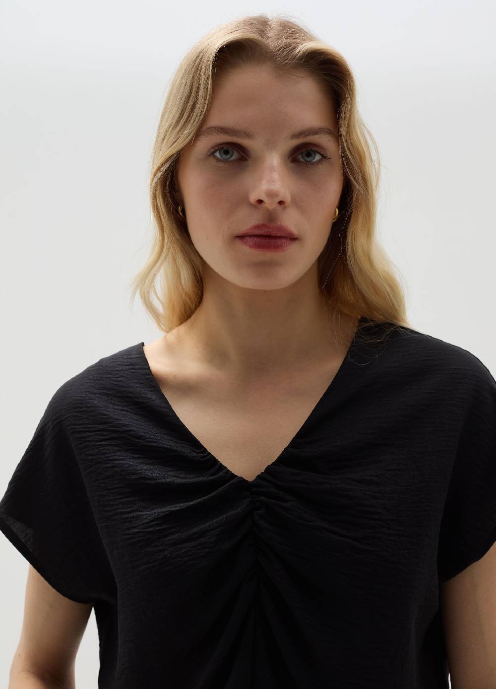 Ovs T-shirt in crêpe con maniche a kimono Presa