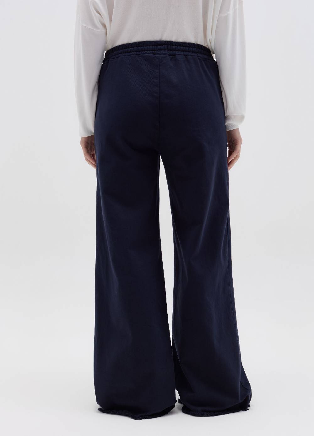 Ovs Pantalone palazzo in felpa con orlo a vivo Fornitura limitata