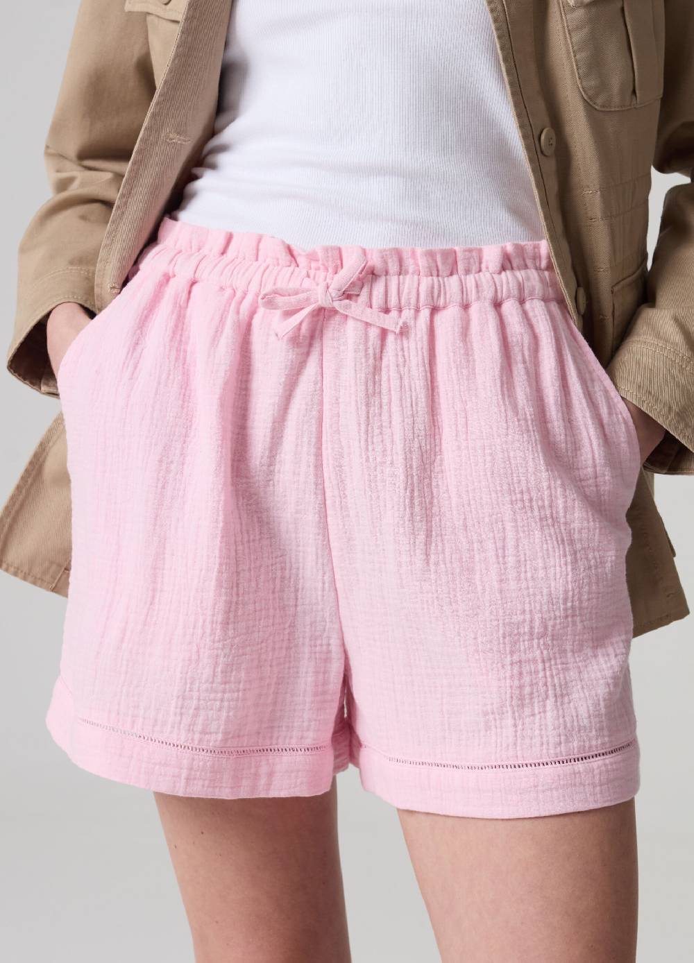 Ovs Shorts in garza effetto crinkle Offerta natalizia