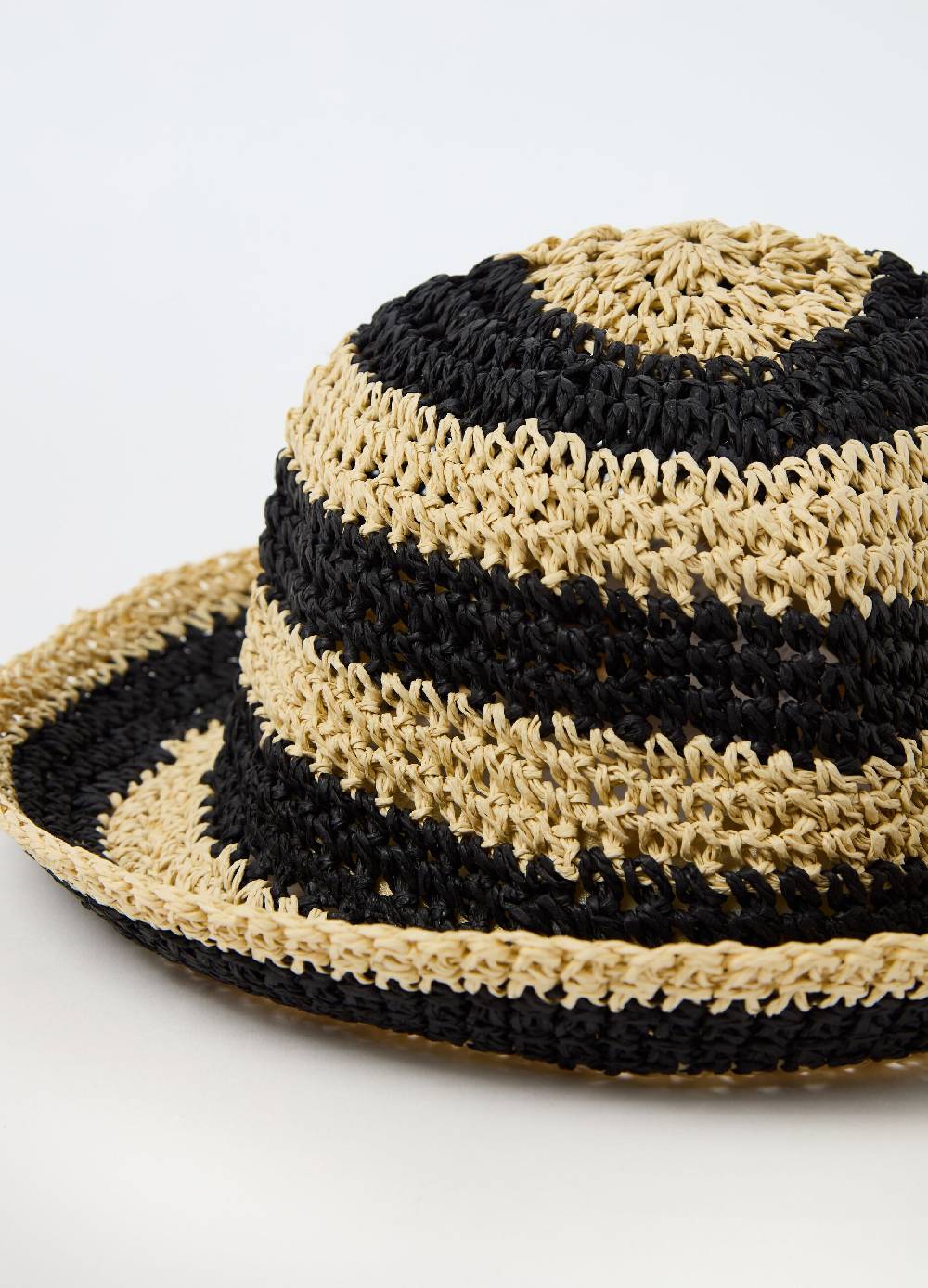 Ovs Cappello in rafia con righe Offerta Pasqua