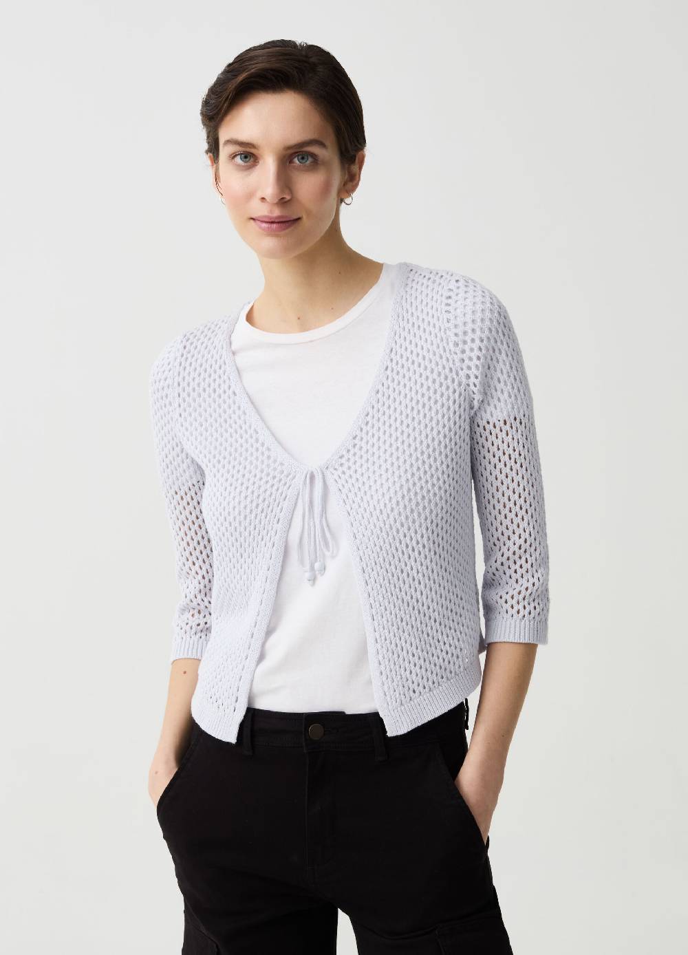 Ovs Cardigan traforato con laccetto Offerta settimanale