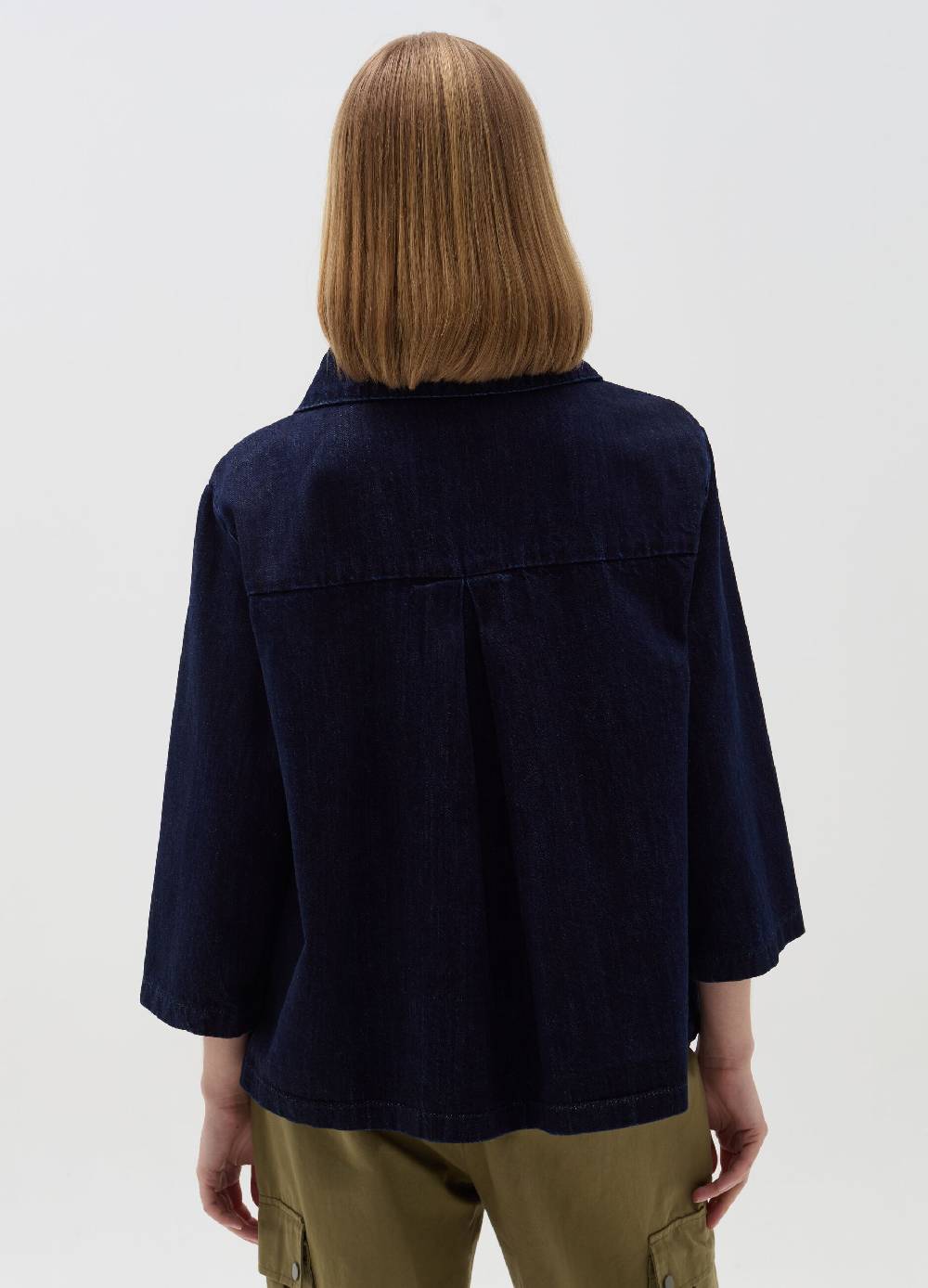 Ovs Giacca corta in denim con colletto Latest stili