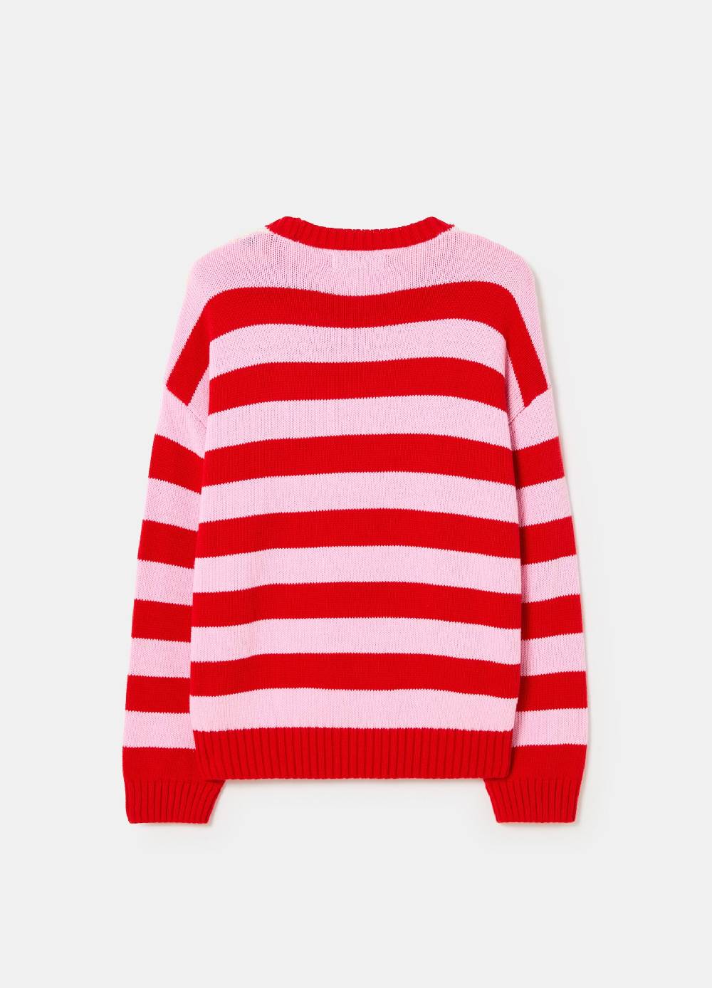Ovs Pullover oversize a righe multicolor Fino al 65% di sconto