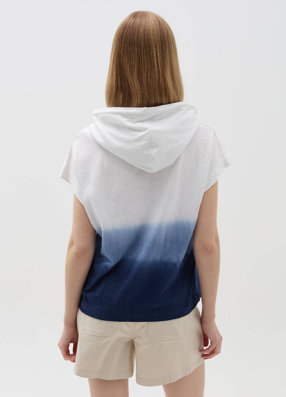 Ovs T-shirt Essential Dip Dye con cappuccio Offerta speciale della fabbrica