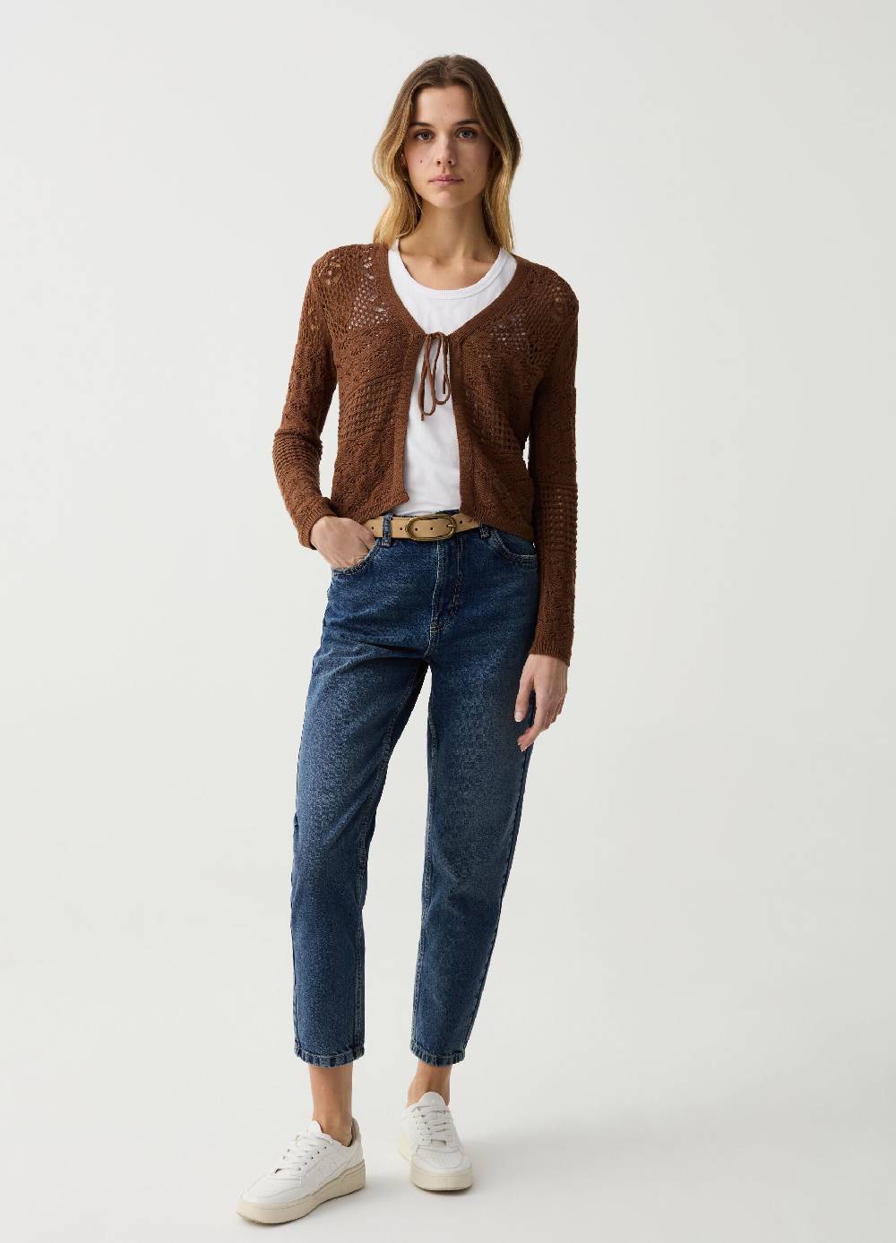 Ovs Cardigan con lavorazione multi popcorn stitch Limitato a 3 giorni