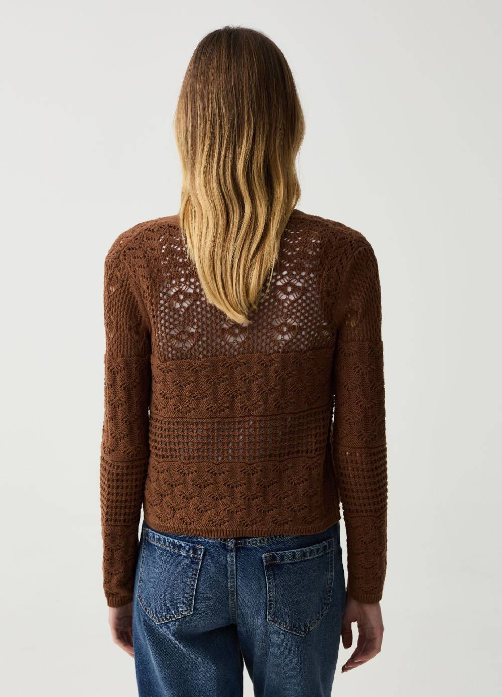 Ovs Cardigan con lavorazione multi popcorn stitch Limitato a 3 giorni