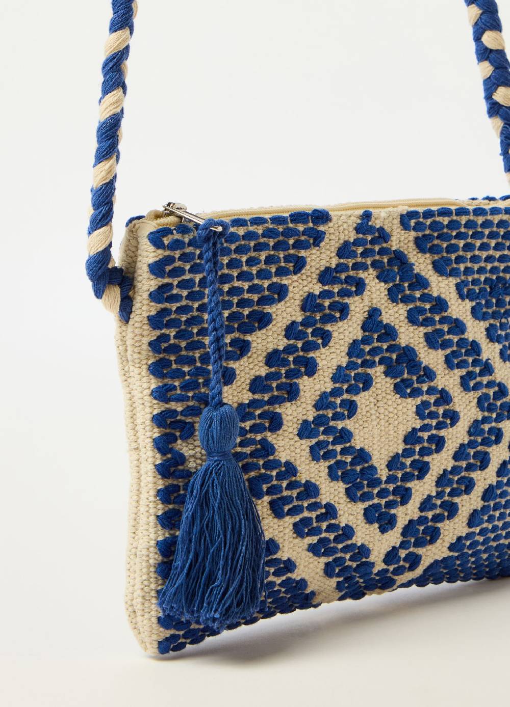 Ovs Borsa a tracolla con motivo a rombi Consegna Veloce