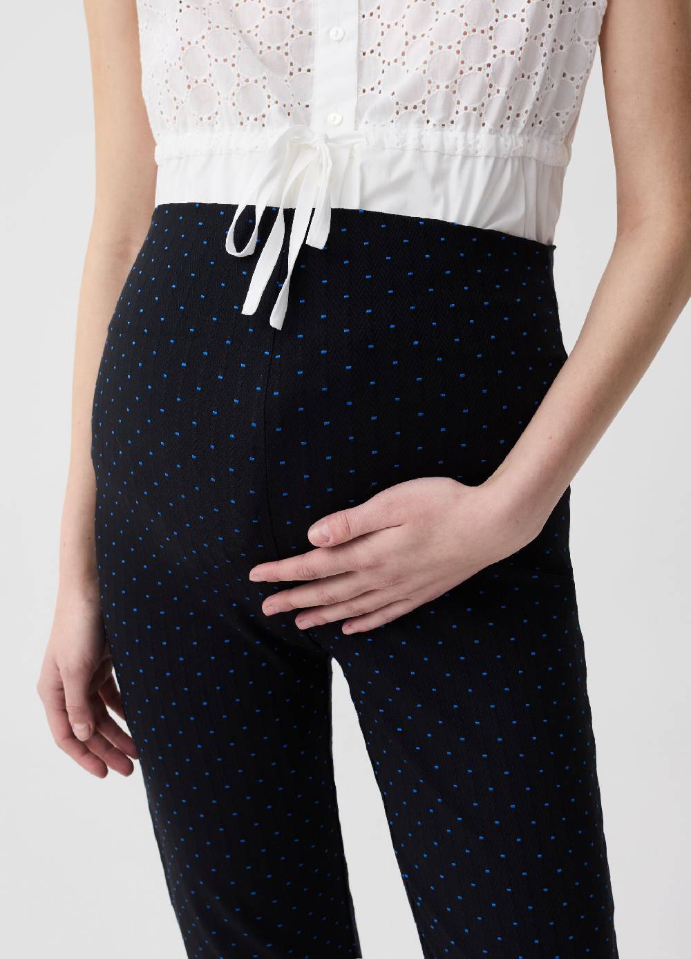 Ovs Pantaloni premaman con fantasia geometrica Offerte