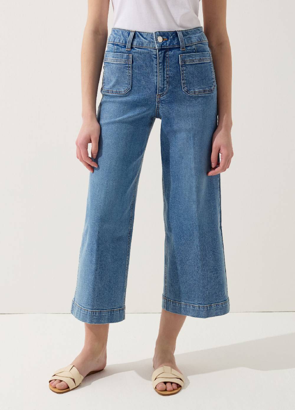 Ovs Jeans wide leg cropped Sconto di tempo limitato