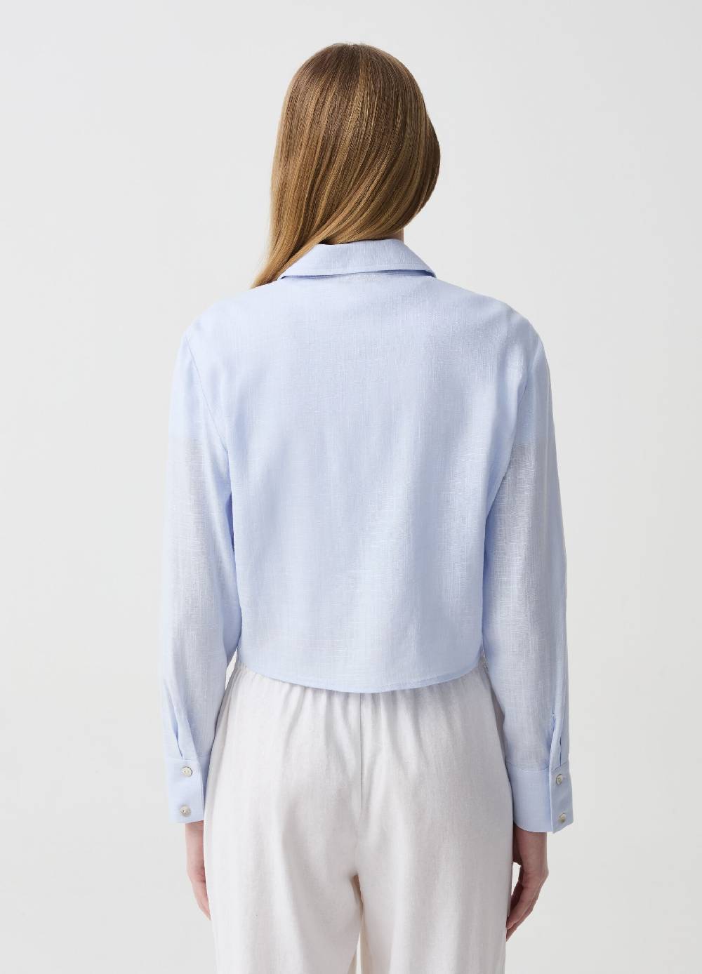 Ovs Camicia cropped con nodo Vendite stagionali
