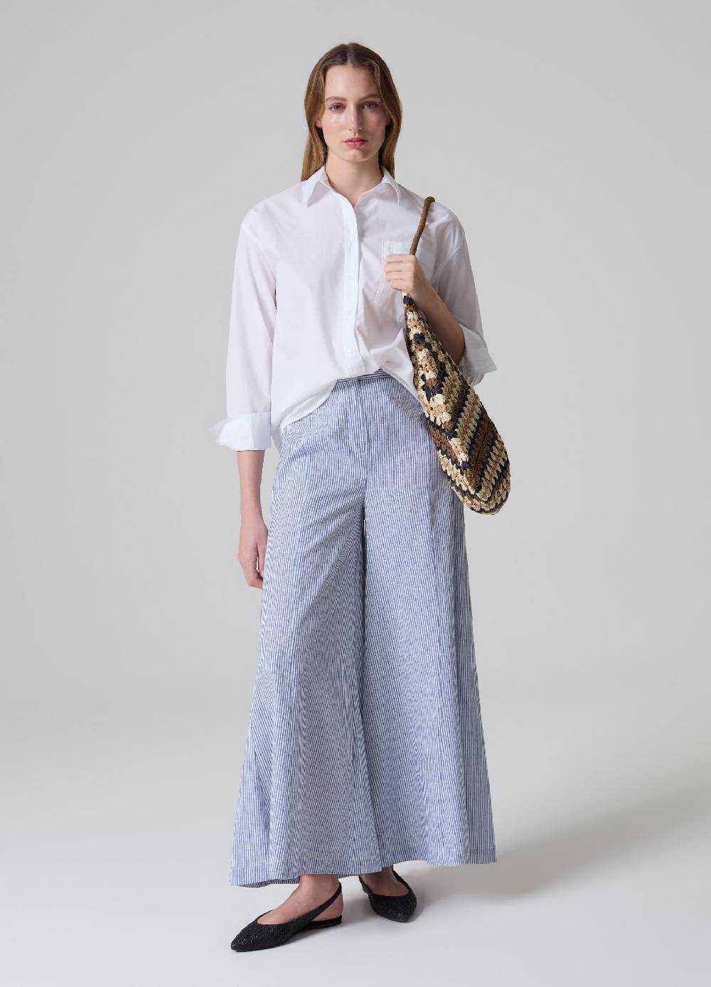 Ovs Pantalone flare fit wide leg Prezzo basso