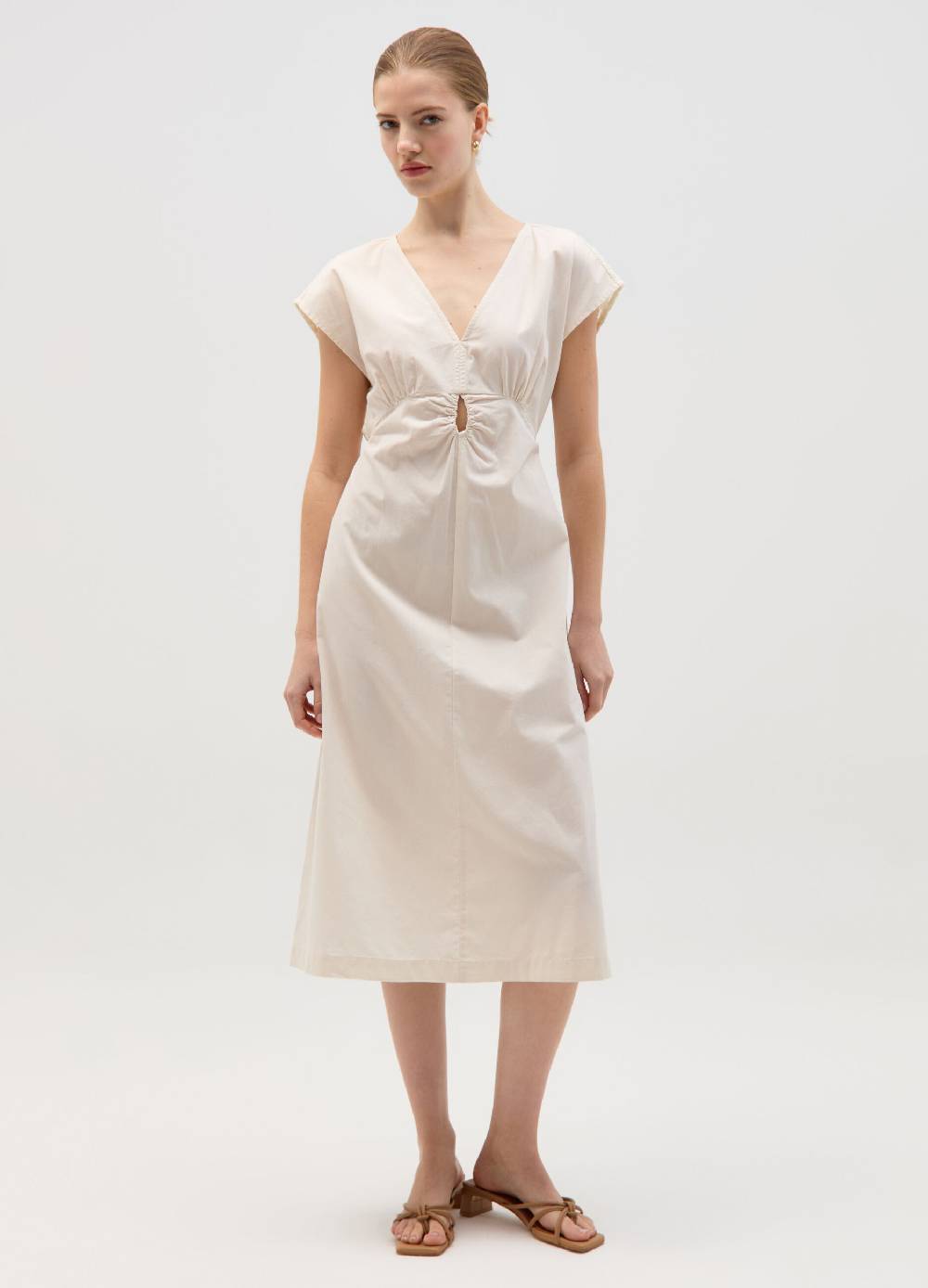 Ovs Vestito midi con dettaglio cut out Latest stili