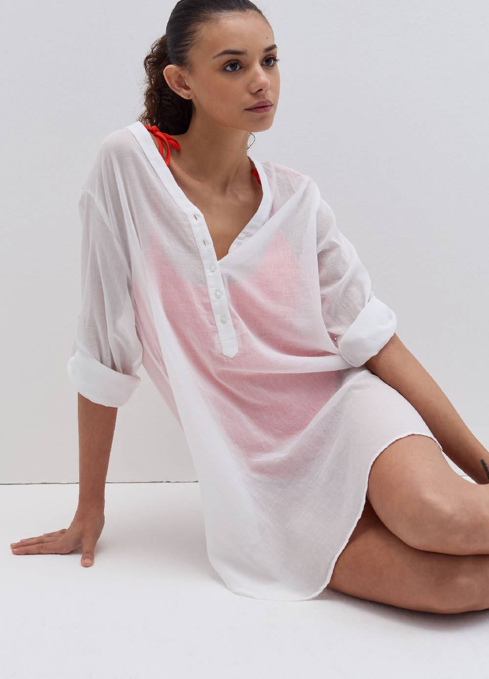 Ovs Camicia copri costume in cotone Fino al 50% di sconto