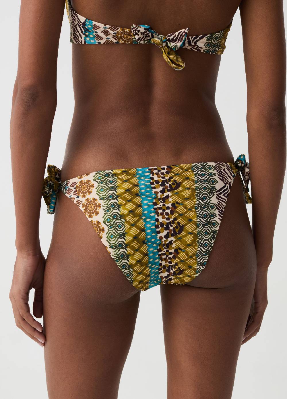 Ovs Slip bikini con stampa etnica Fino al 60% di sconto