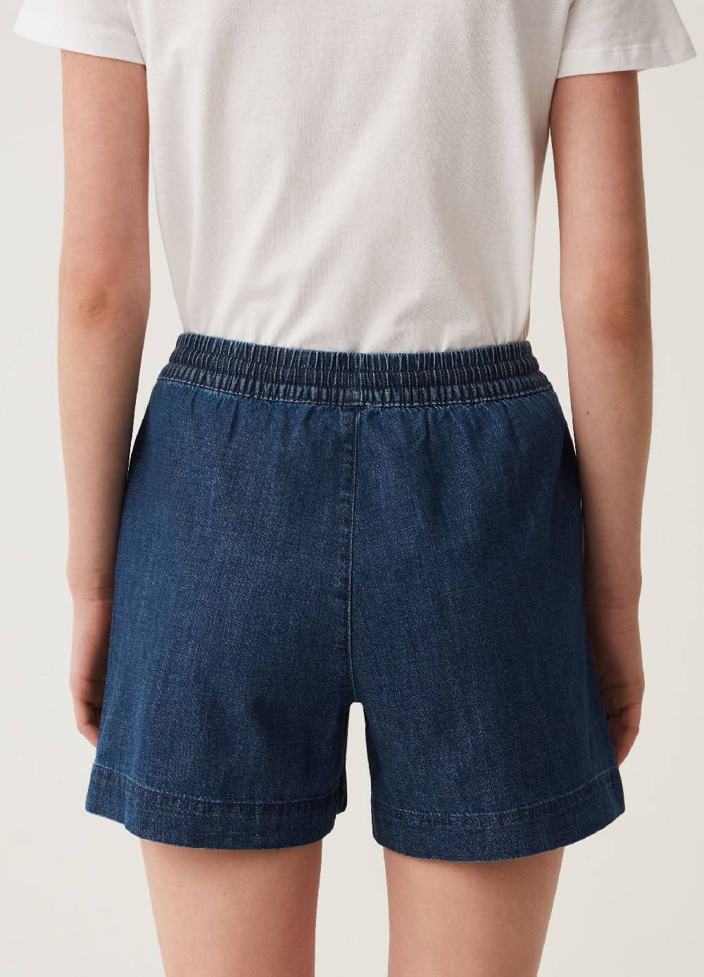 Ovs Shorts in denim con coulisse Fino al 55% di sconto