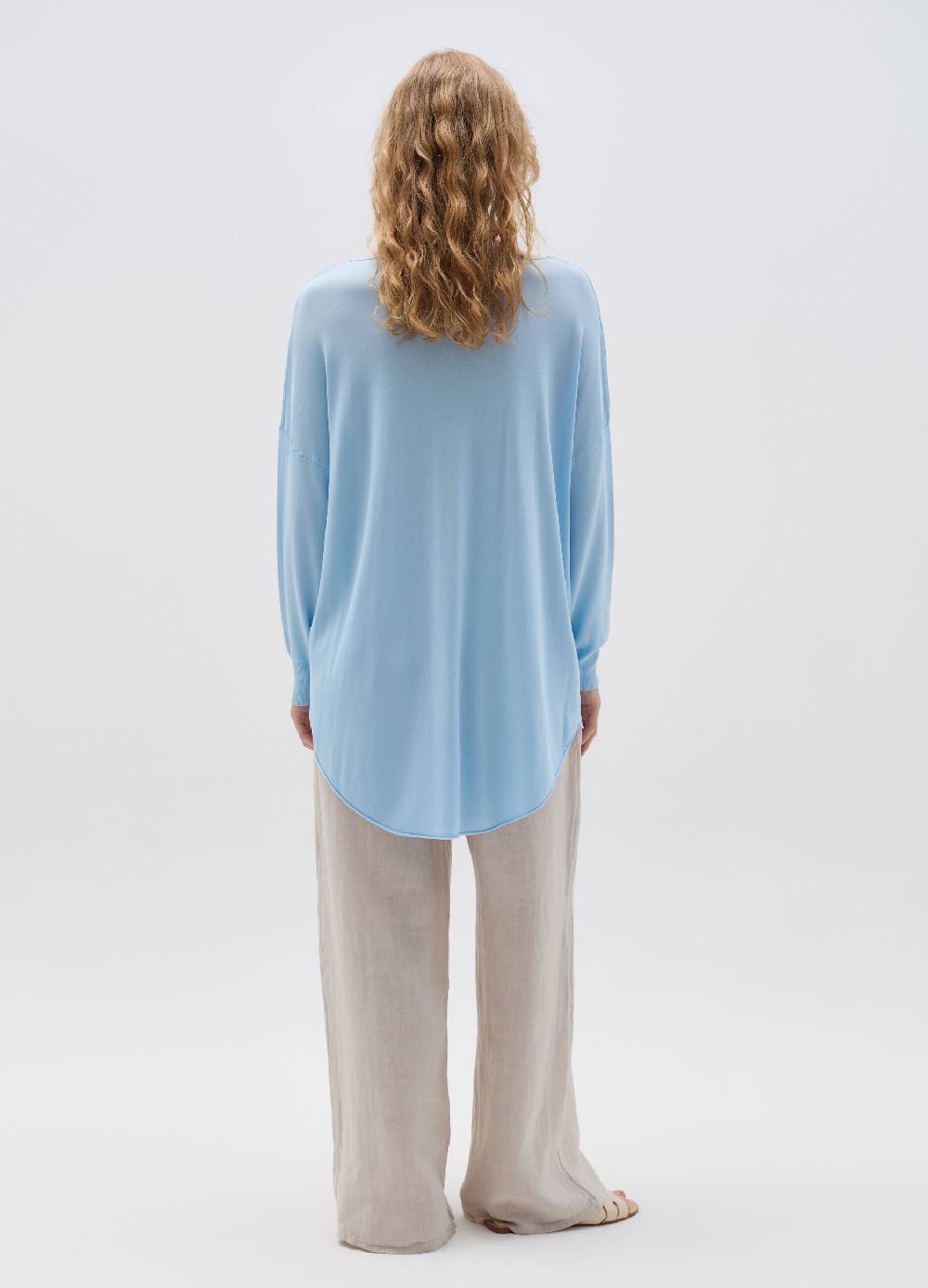 Ovs Maglia lunga over con cucitura in rilievo Super sconto