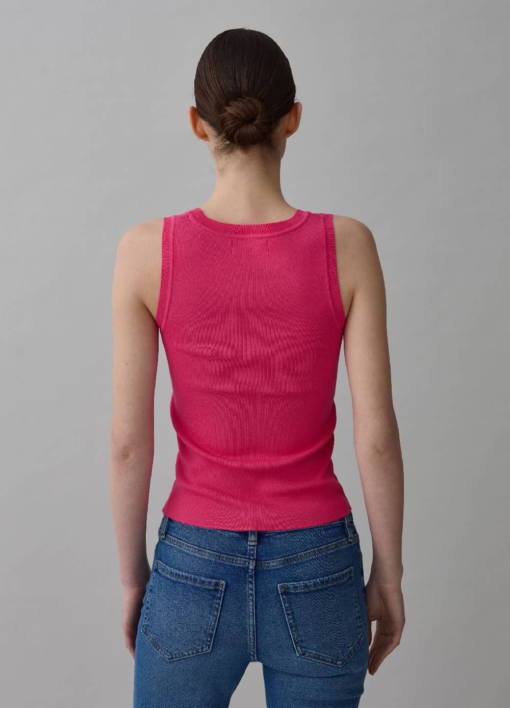 Ovs Tank top a costine con scollo rotondo In vendita