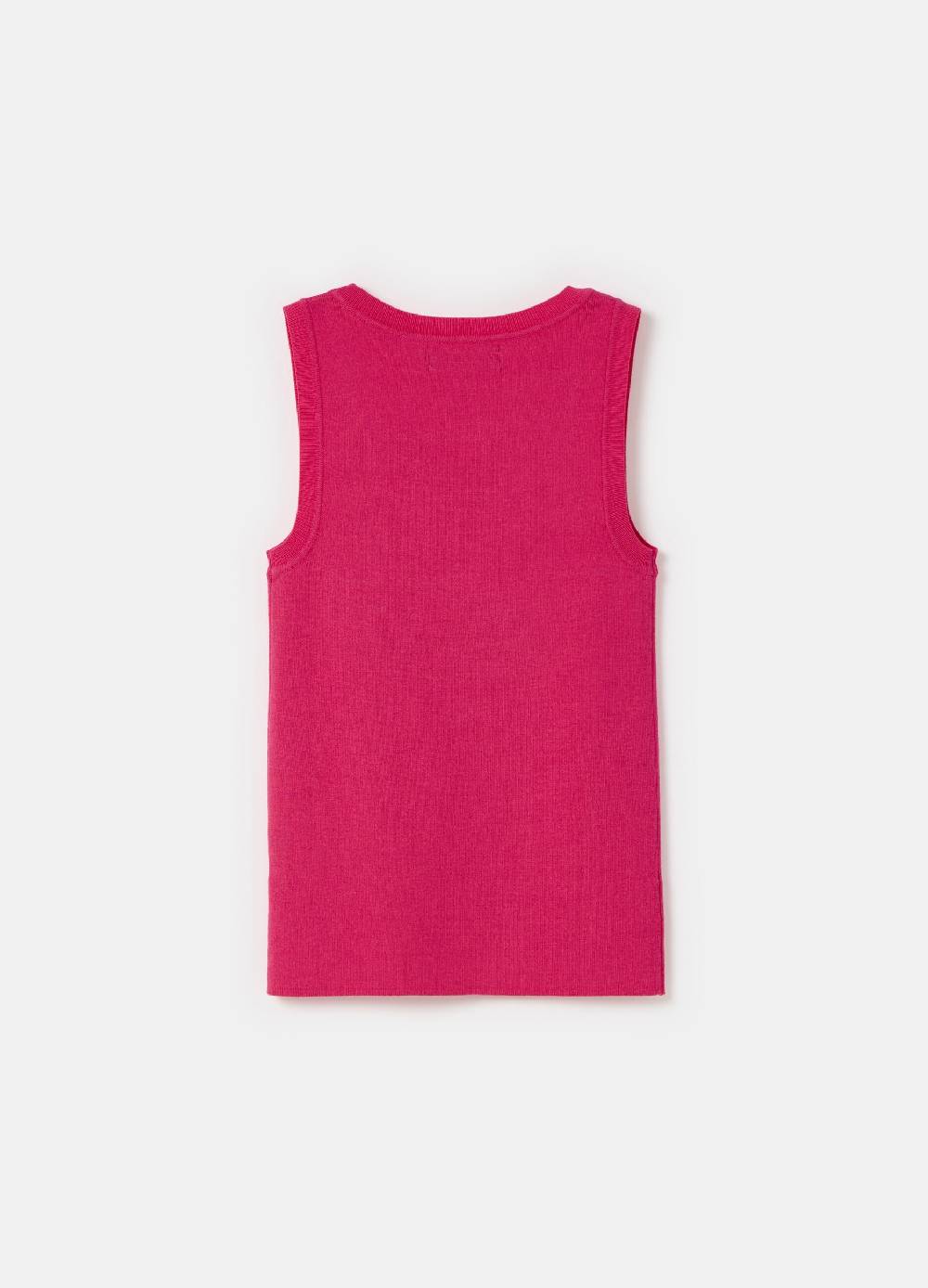 Ovs Tank top a costine con scollo rotondo In vendita