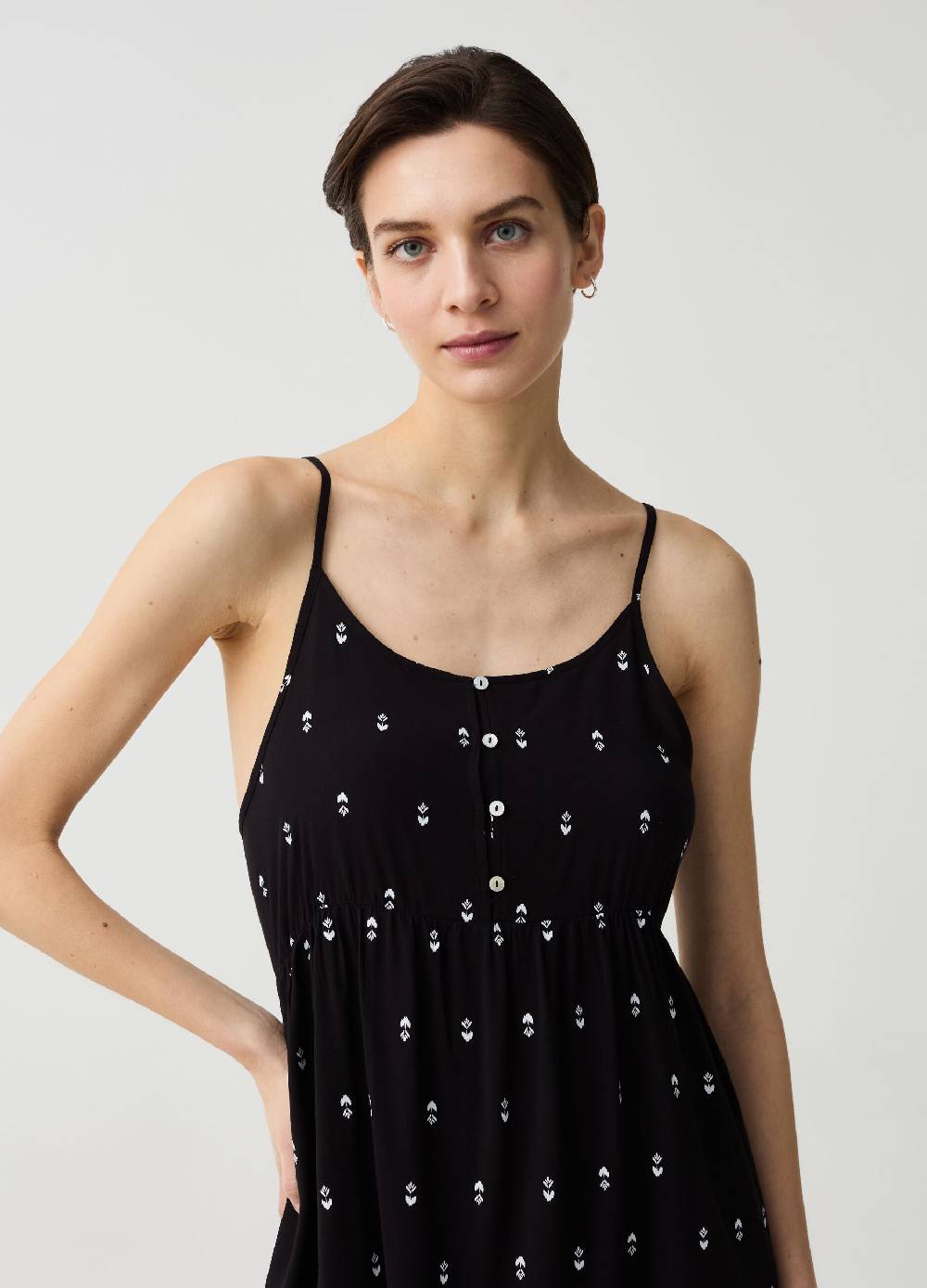 Ovs Camicia da notte con stampa etnica 2025