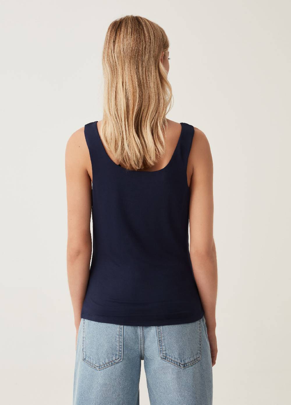 Ovs Tank top in viscosa stretch Nuovo