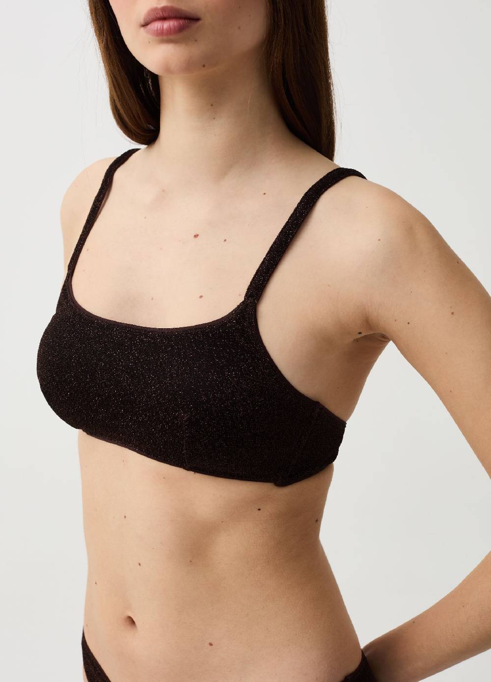 Ovs Top bikini bralette in lurex Qualità