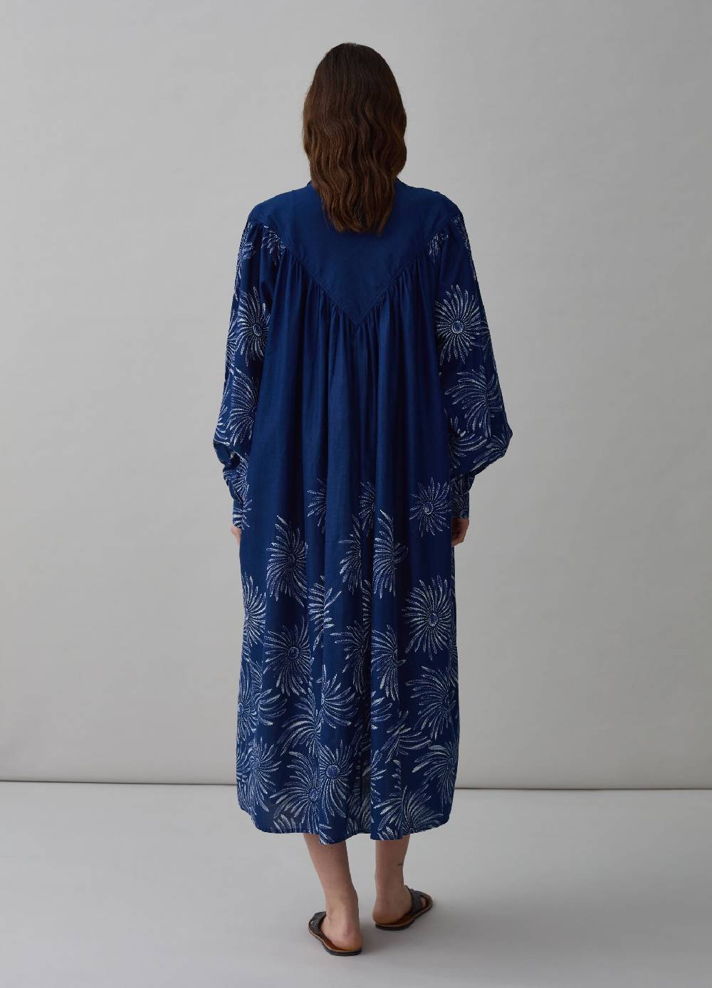Ovs Vestito lungo chemisier stampa maxi fiori Fino Al -60%