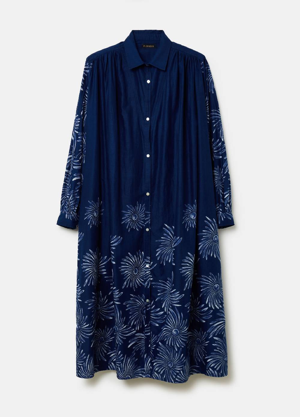 Ovs Vestito lungo chemisier stampa maxi fiori Fino Al -60%