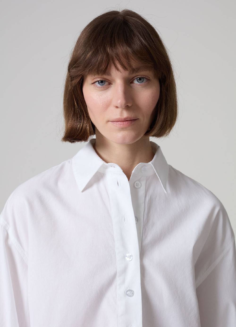 Ovs Blusa in cotone con maniche a sbuffo Outlet