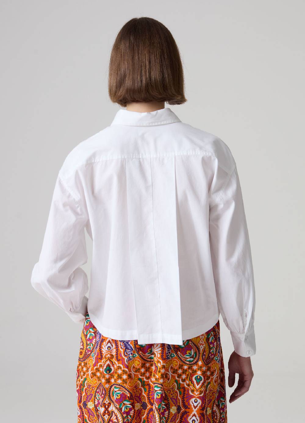 Ovs Blusa in cotone con maniche a sbuffo Outlet