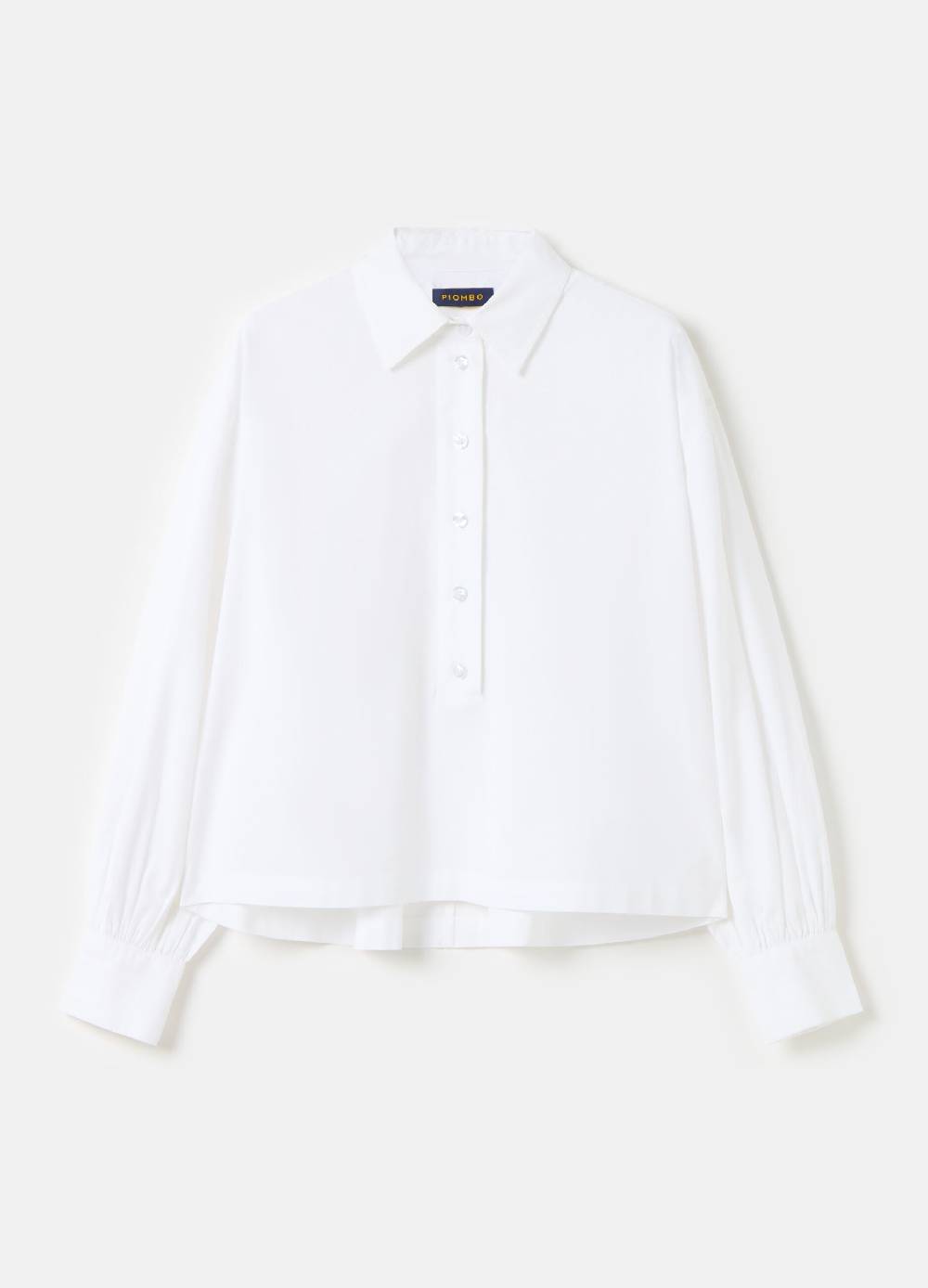 Ovs Blusa in cotone con maniche a sbuffo Outlet