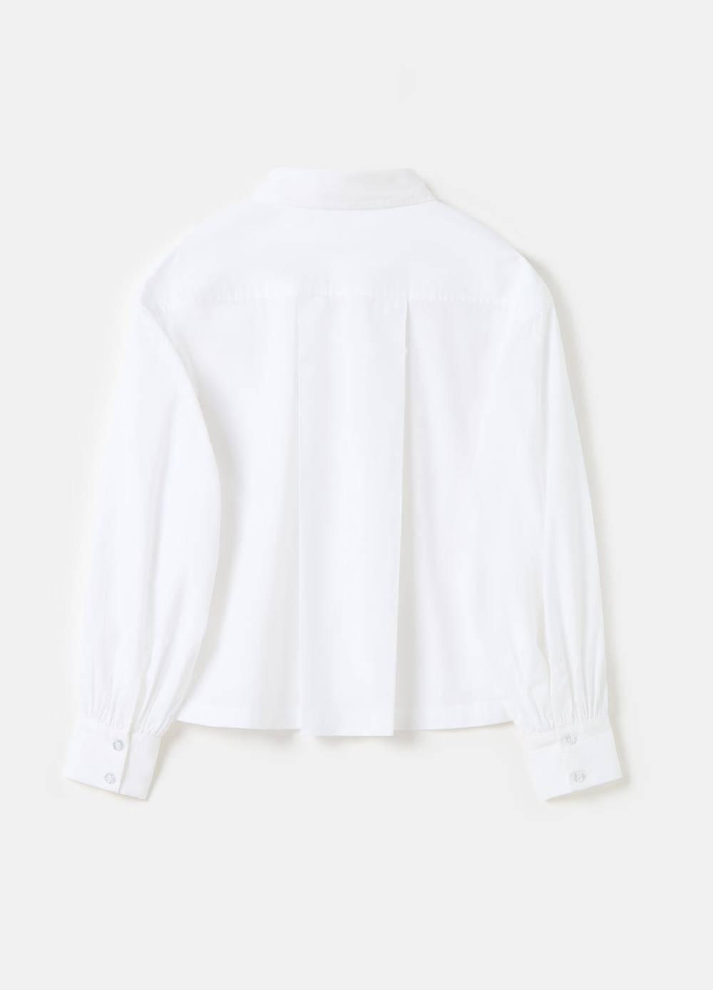 Ovs Blusa in cotone con maniche a sbuffo Outlet