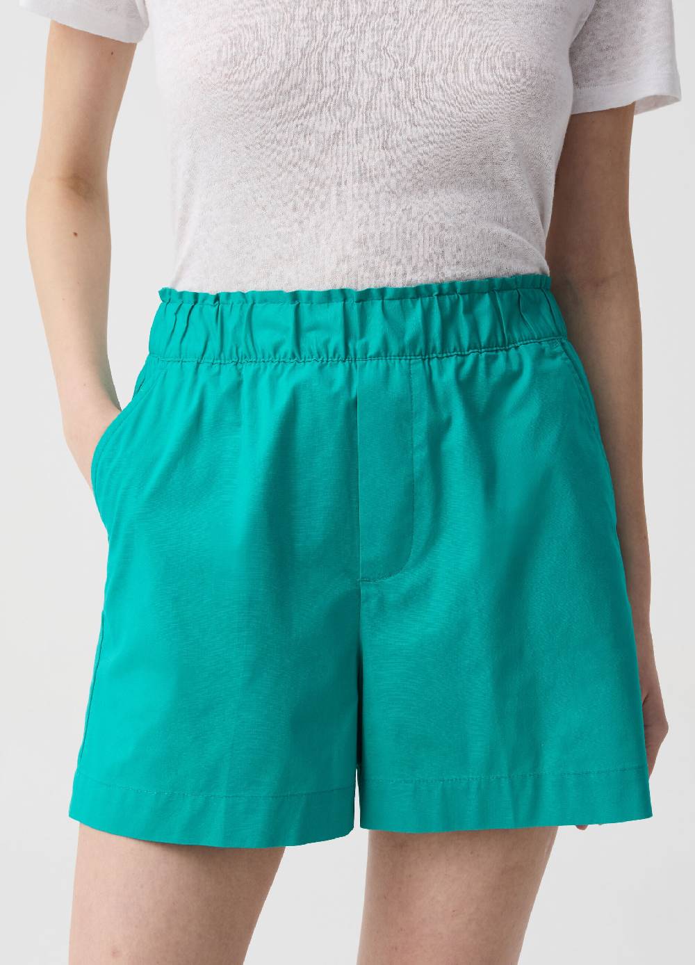 Ovs Shorts pull on in cotone stretch Nuova