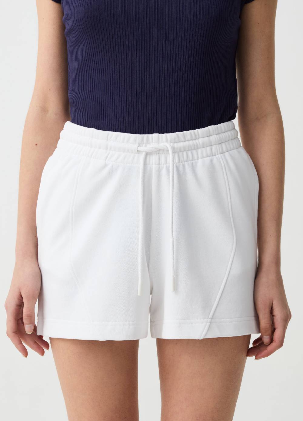 Ovs Shorts Essential con cuciture in rilievo Negozio online di fabbrica
