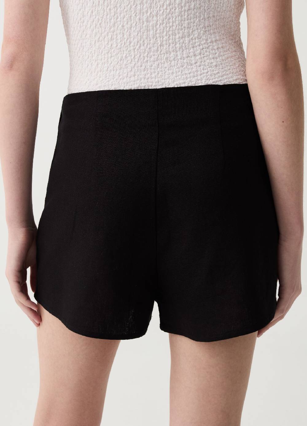 Ovs Skort in lino e viscosa Offerta speciale