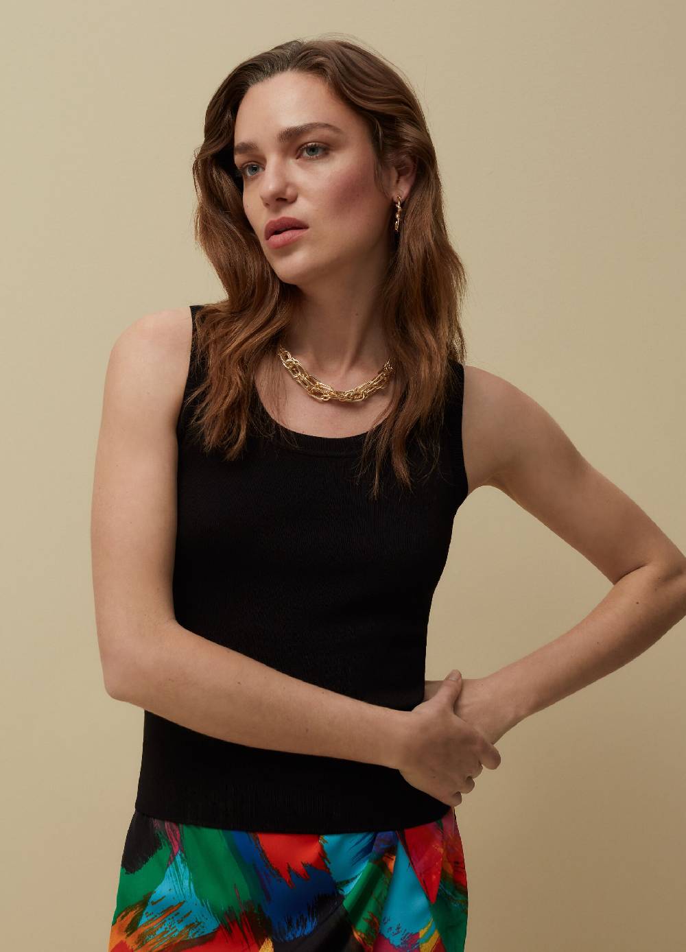 Ovs Tank top con scollo rotondo Comprare a buon mercato