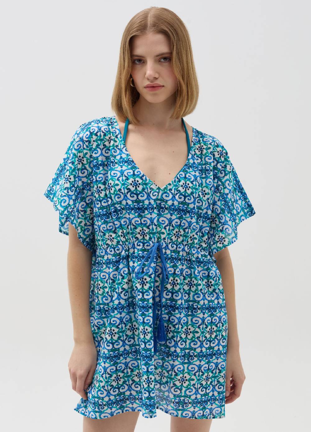 Ovs Poncho copri costume stampa maioliche Fornitura limitata