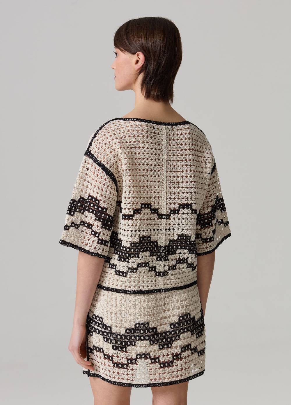 Ovs Maglia crochet con motivo ondulato Shopping online