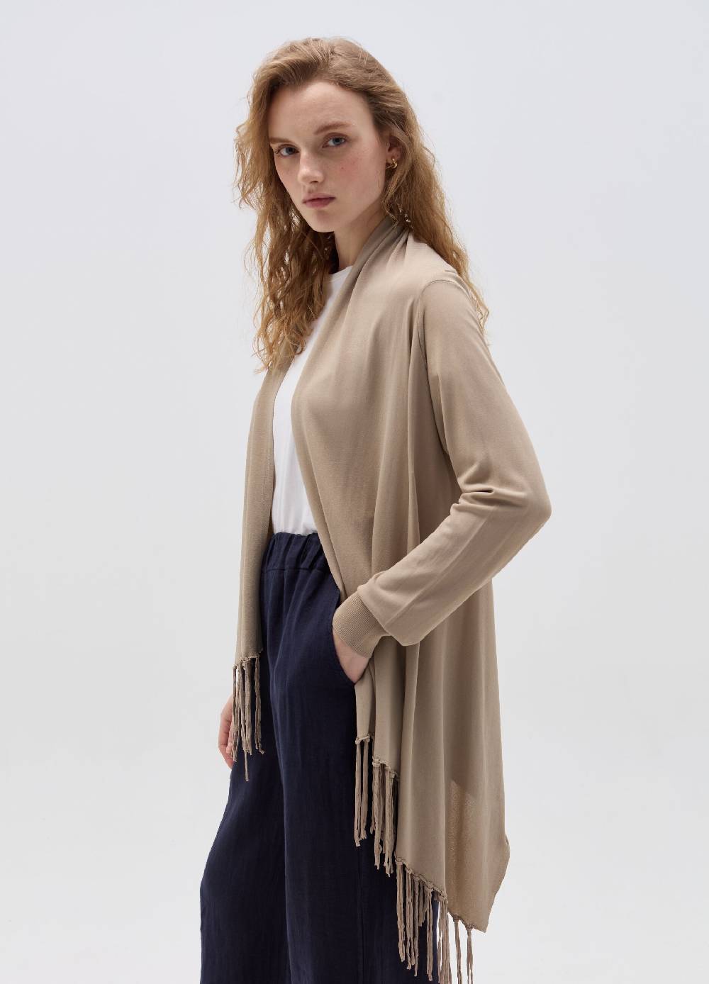 Ovs Cardigan aperto con frange Offerta Pasqua