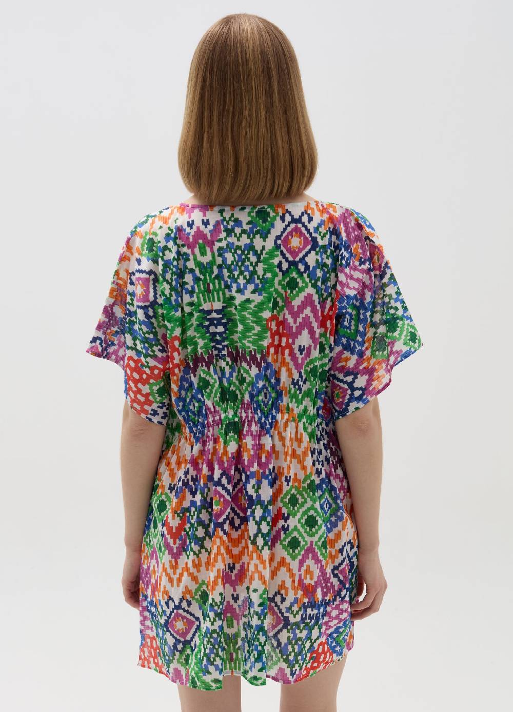 Ovs Poncho copri costume stampa ikat Offerta per la Festa della Mamma