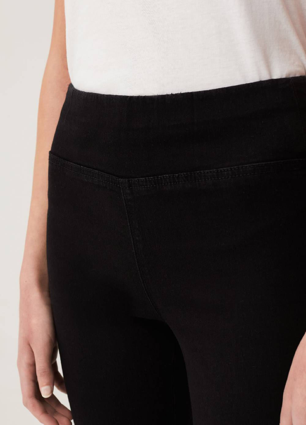 Ovs Jeggings flare fit a vita alta Latest fashion