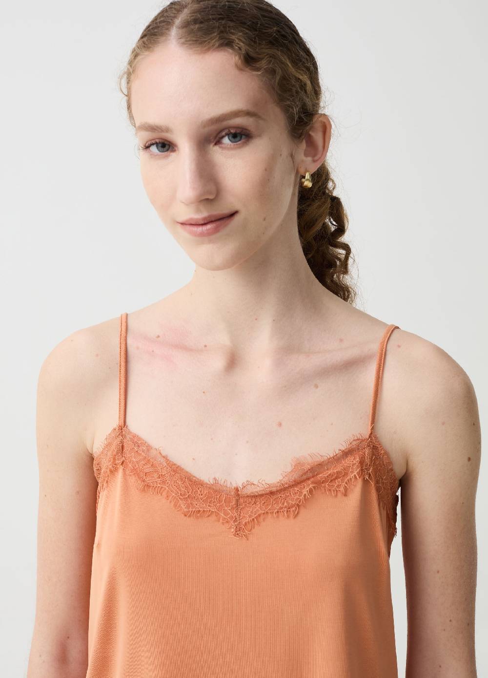 Ovs Tank top con inserto in pizzo Offerte stagionali