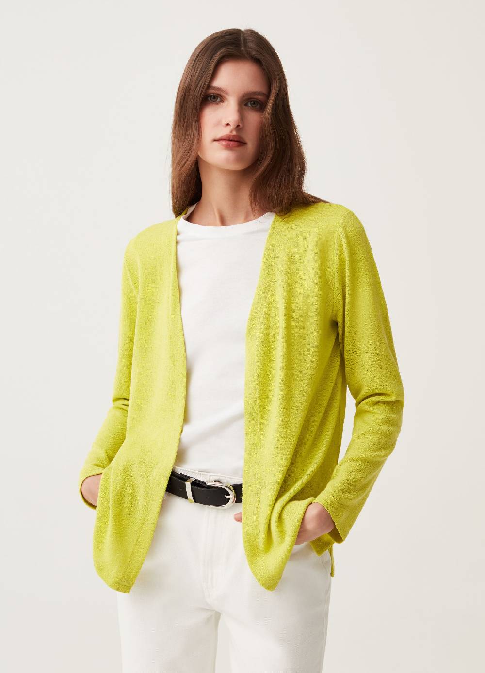 Ovs Cardigan con spacchi laterali Super Saving Price