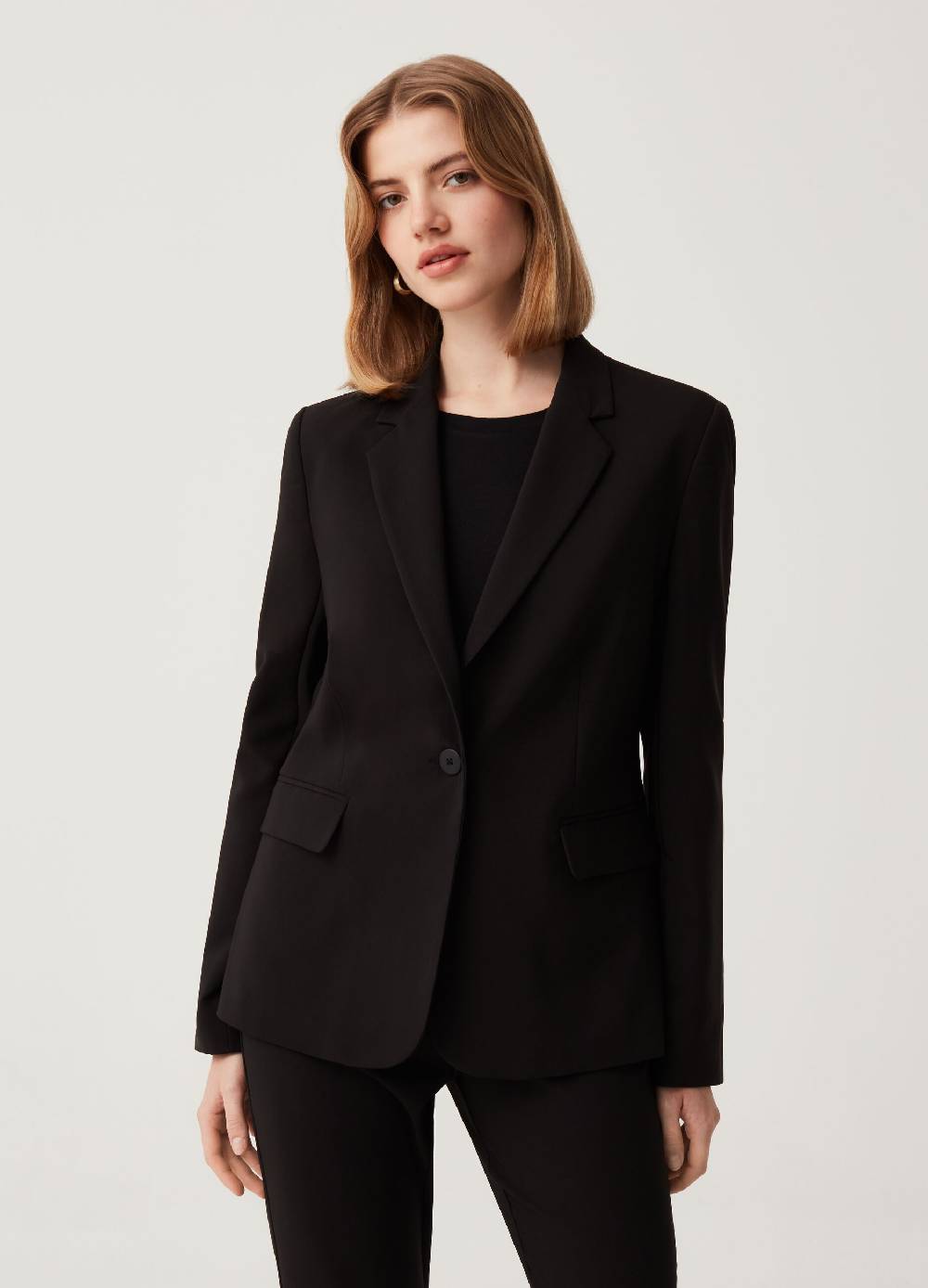 Ovs Blazer slim fit tinta unita Ritorno libero