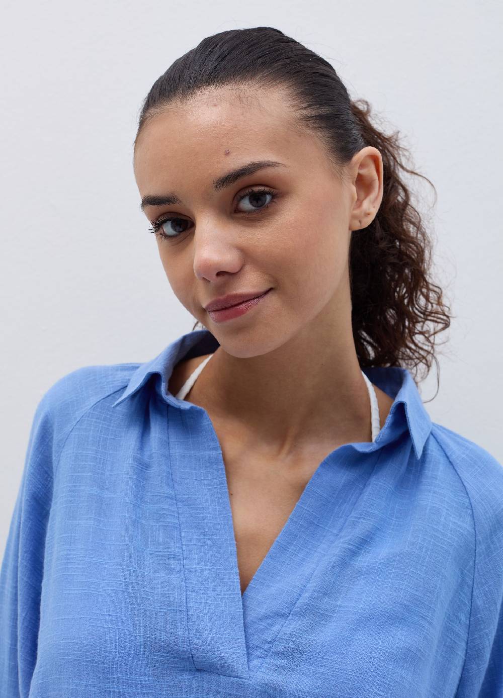 Ovs Blusa lunga copri costume con scollo a polo Ultimi due giorni