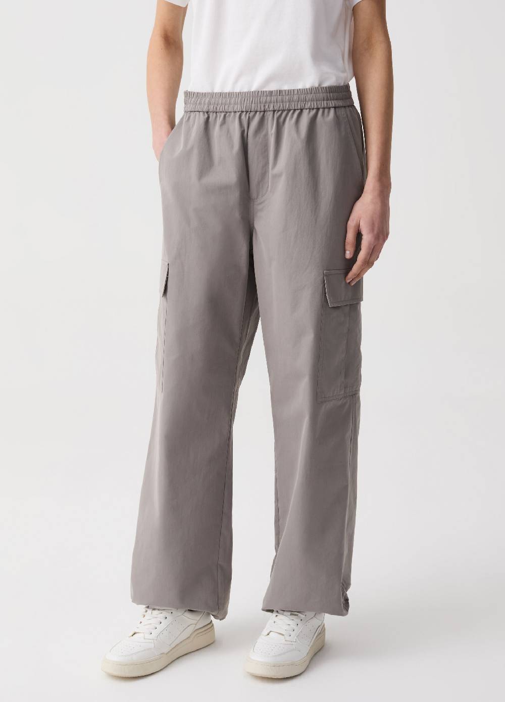 Ovs Pantalone cargo in popeline Only for today
