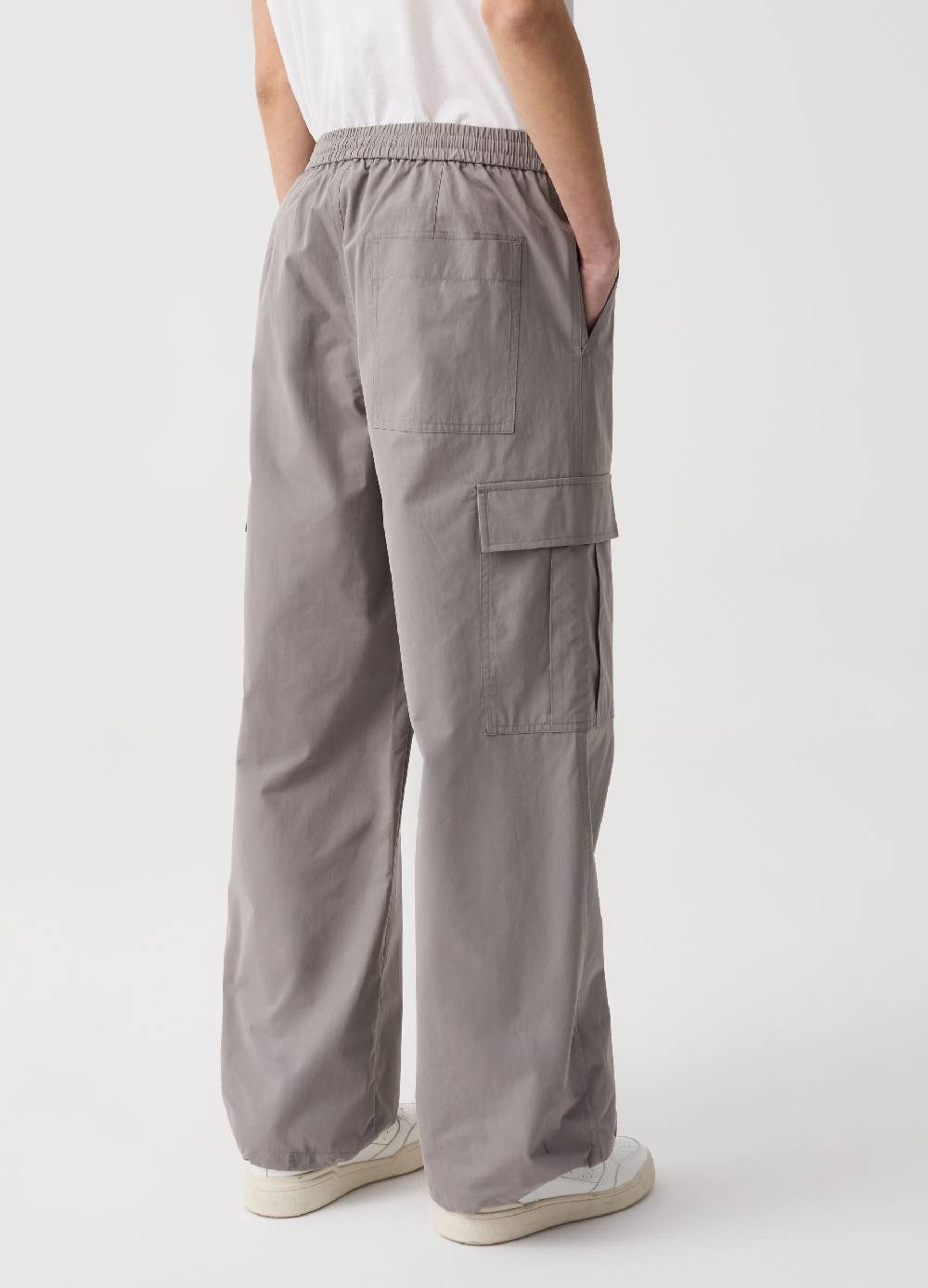 Ovs Pantalone cargo in popeline Only for today