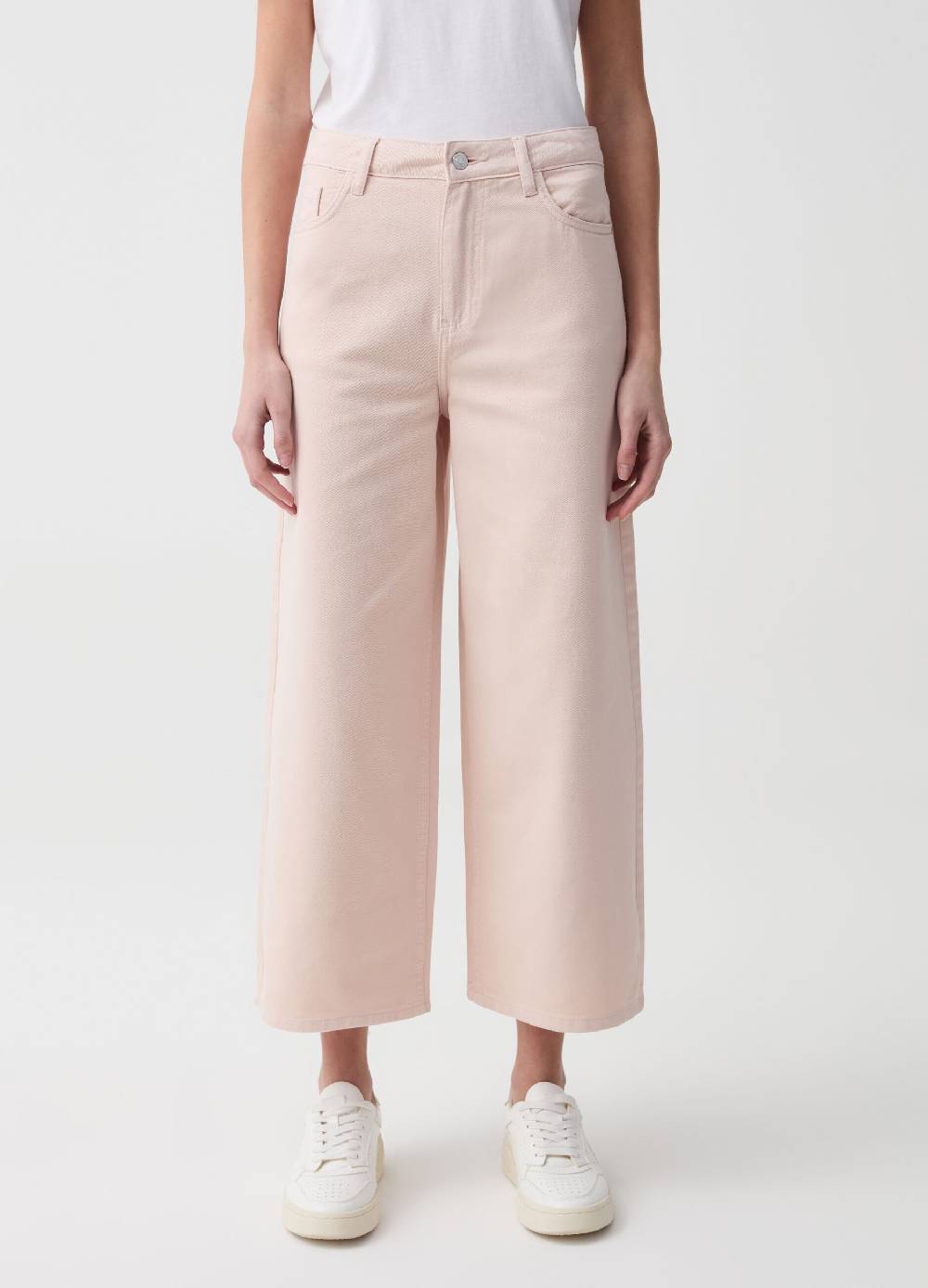 Ovs Jeans cropped wide leg Fino al 55% di sconto