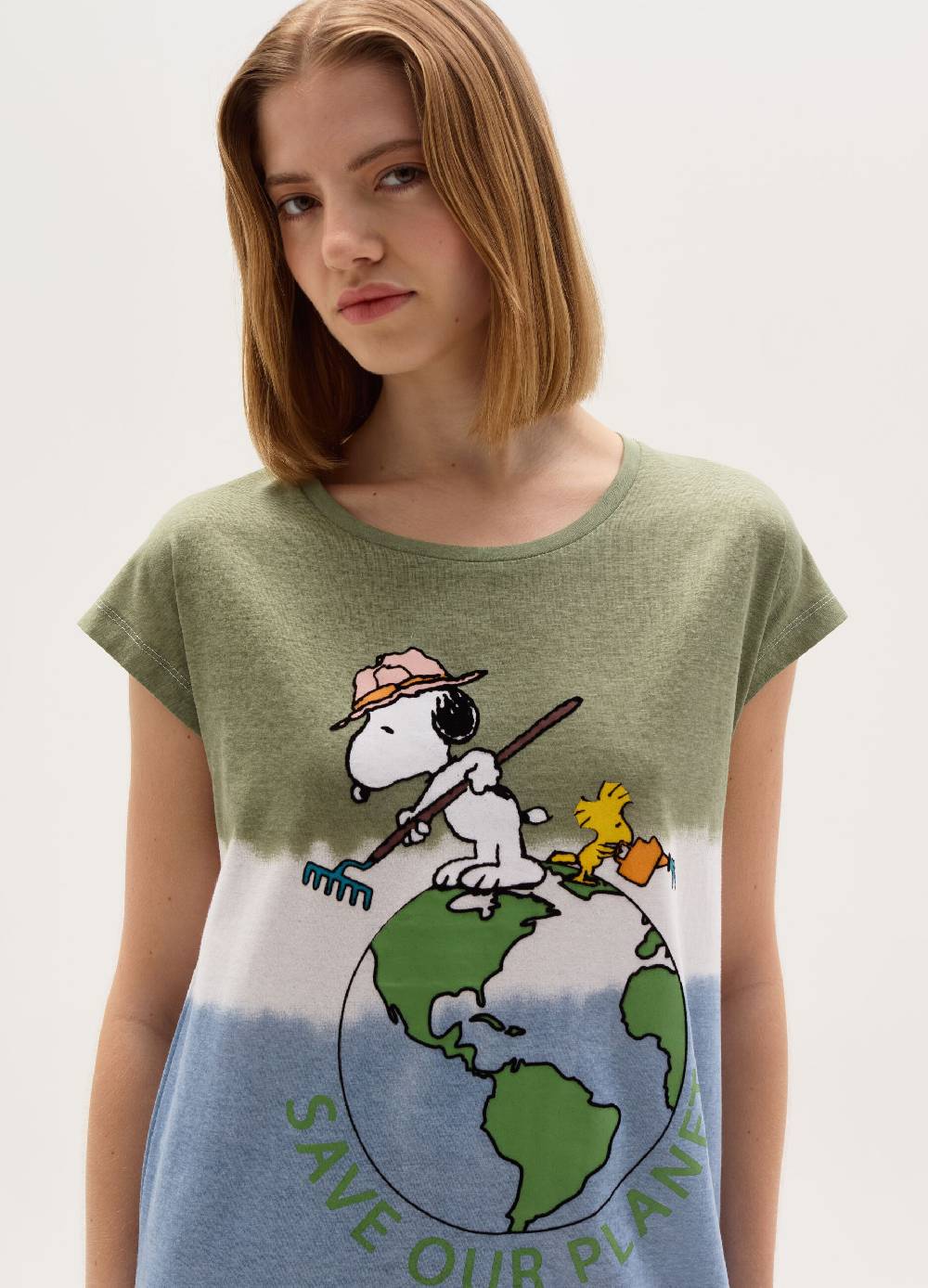 Ovs Camicia da notte con stampa Snoopy Super sconto