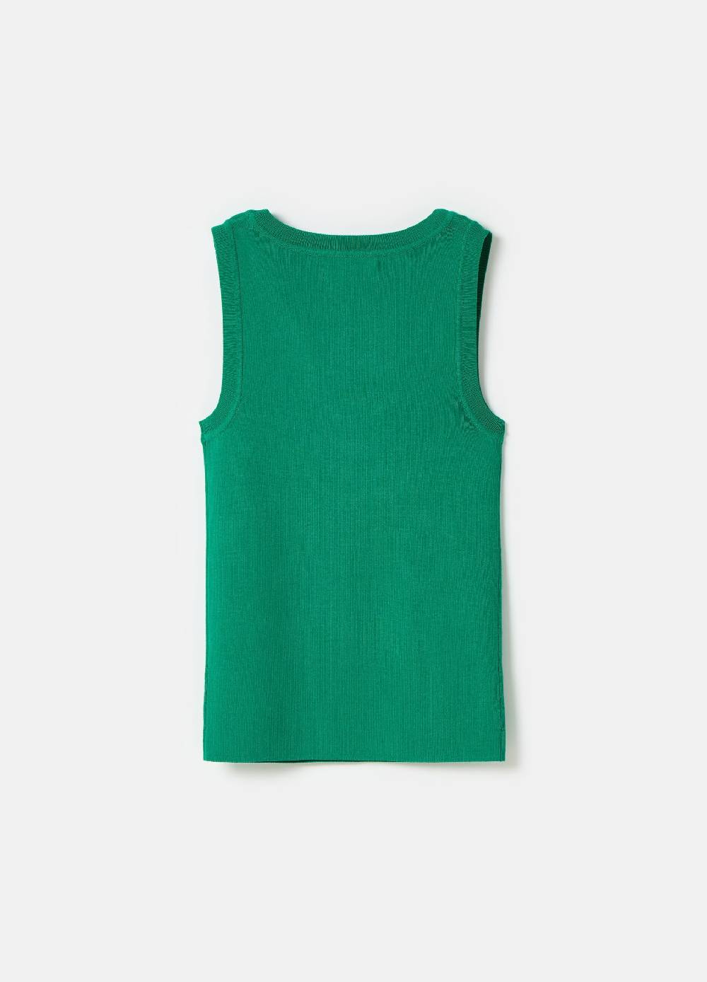 Ovs Tank top a costine con scollo rotondo Qualità