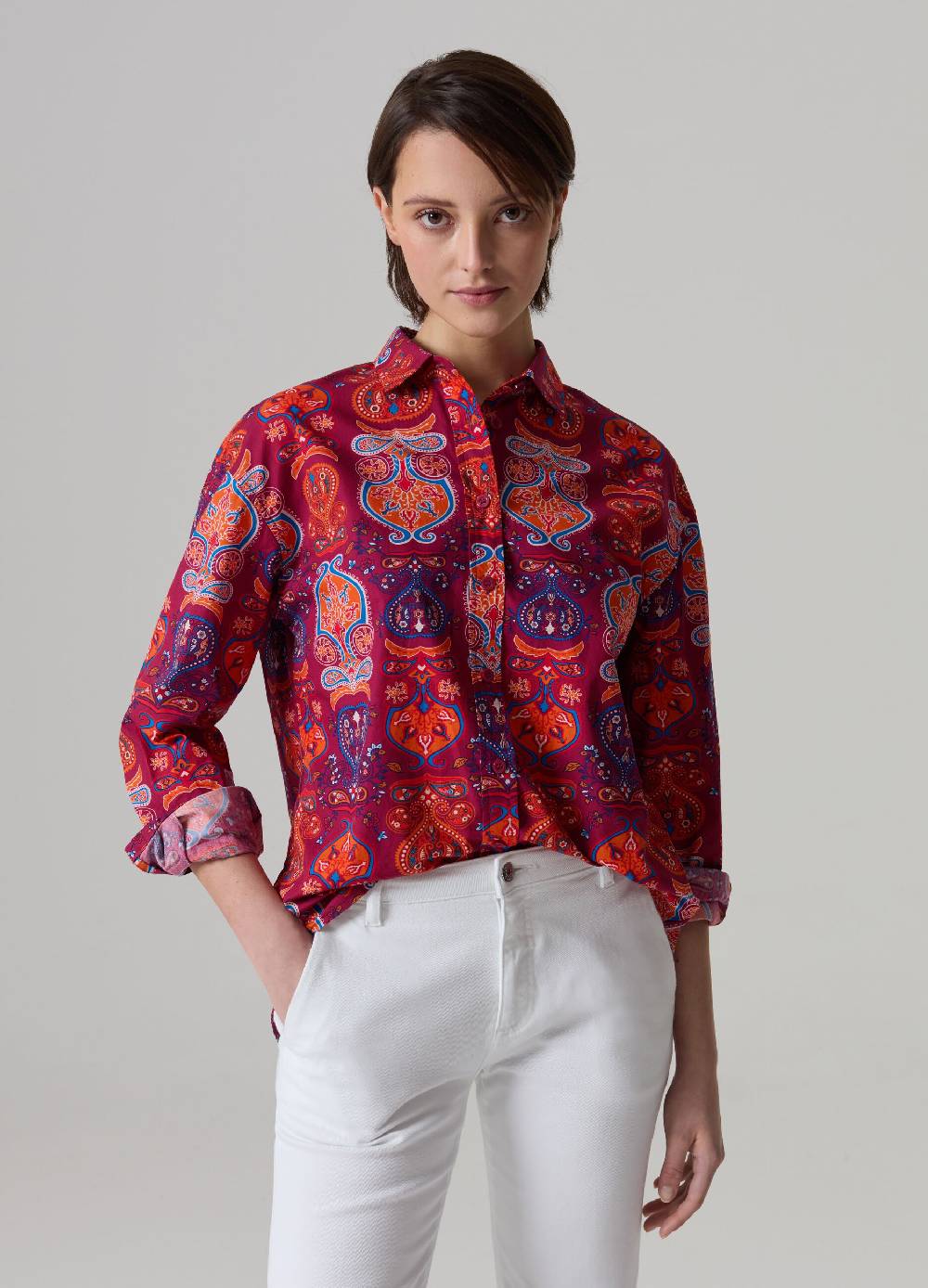 Ovs Camicia in cotone con stampa folk Promozione